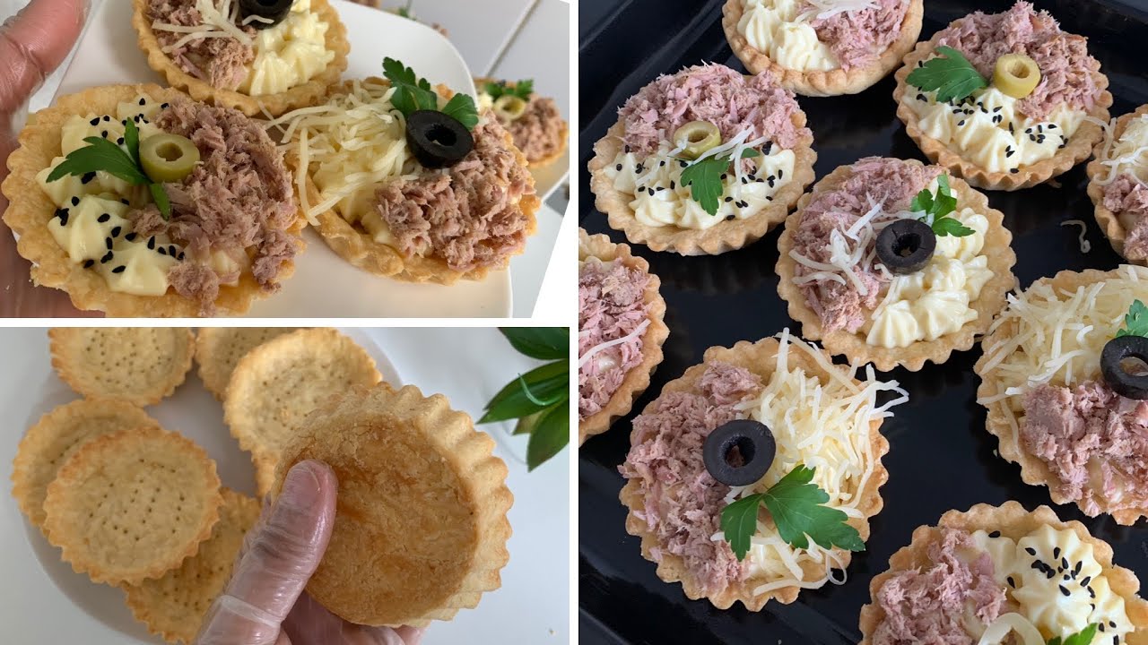 Tartelettes à la crème au fromage/تارتولات بكريمة الجبن /