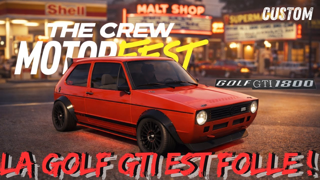 ELLE EST GÉNIALE 🤯 Volkswagen Golf GTI 1800 | NOUVELLE META ST1 ?! | The Crew Motorfest