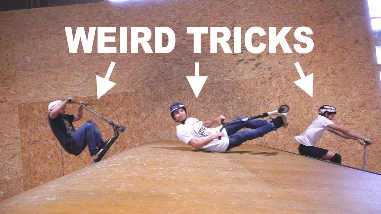 LES TRICKS LES PLUS BIZARRES DU MONDE EN TROTTINETTE