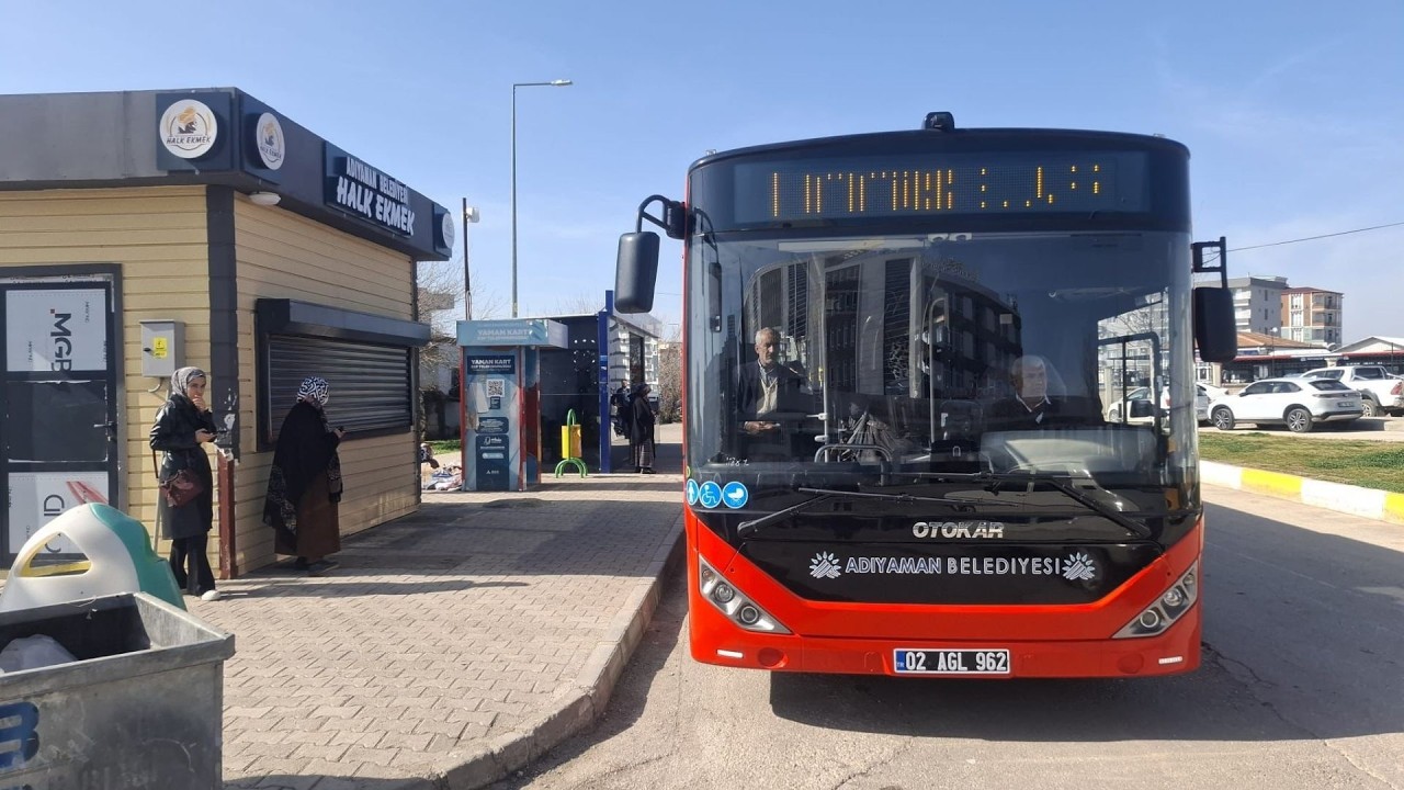 Adıyaman’da Ramazan Bayramı’nda şehir içi ulaşım ücretsiz olacak