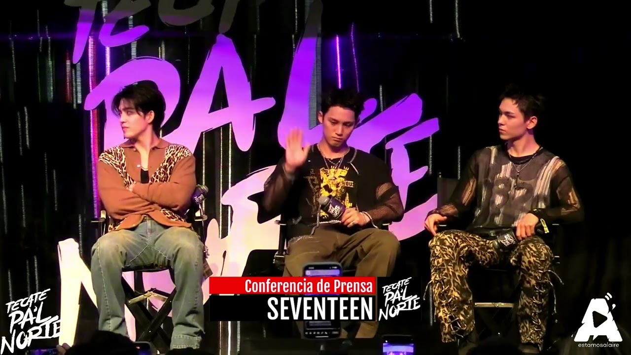 SEVENTEEN | Conferencia de Prensa | Tecate Pa´l Norte 2025