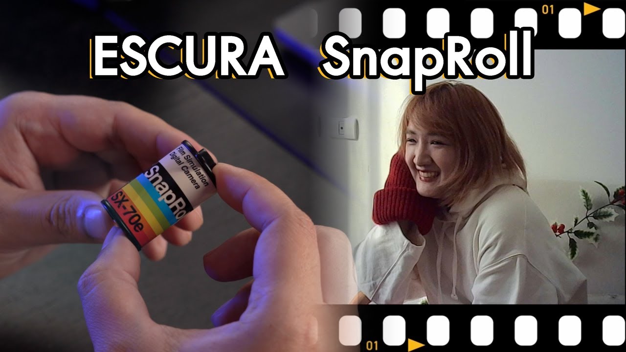 Escura SnapRoll - กล้องสุ่มกล้อง สไตล์กลักฟิล์ม