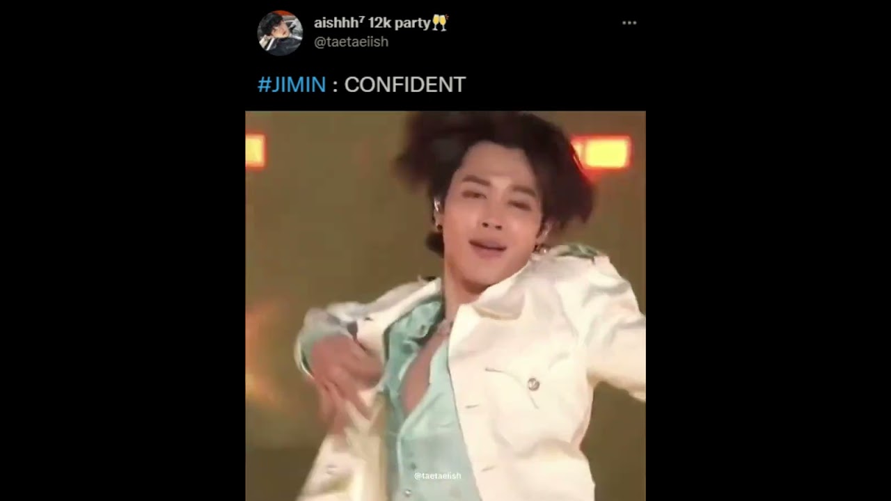 "Jimin's stage presence is pure magic ✨🔥 