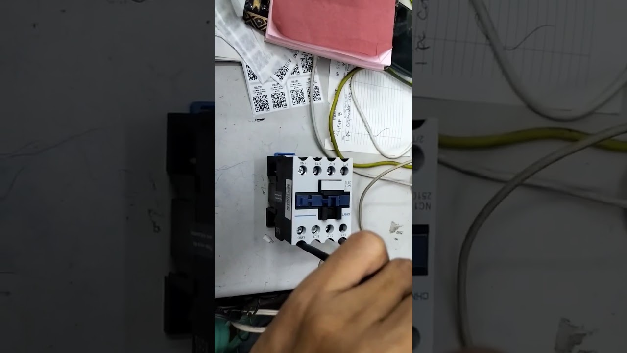 Magnetic Contactor 45A 1 NO ( Chint) Operational Current 25A 440V, NC1-2510