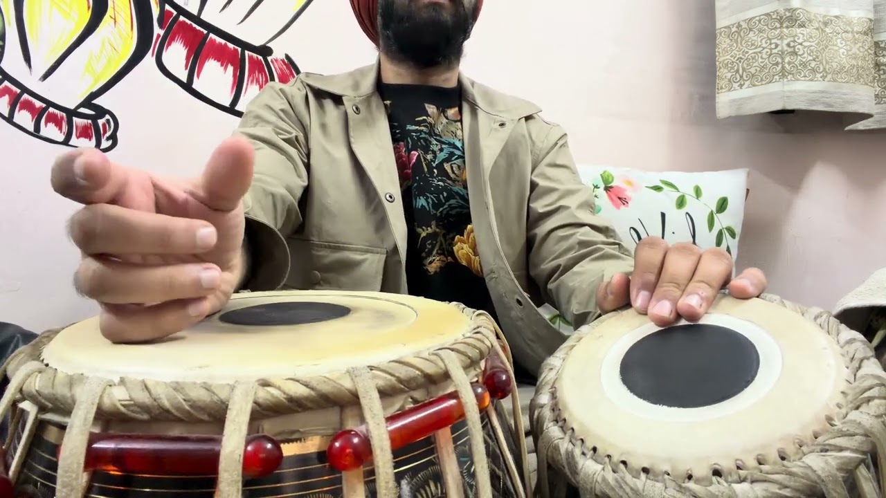Jhaptaal 2 Tukda (uthaan and a tukda)