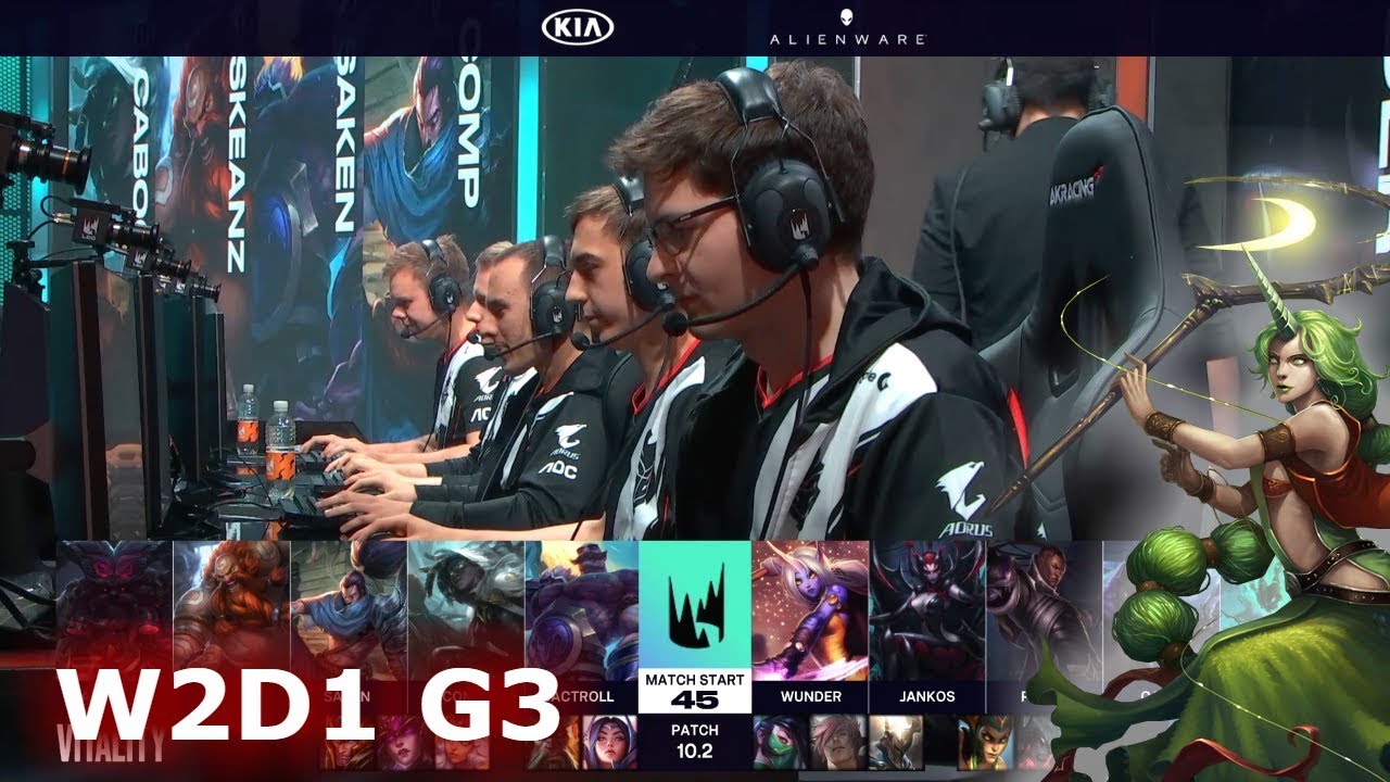 Vitality vs G2 Esports | Week 2 Day 1 S10 LEC Spring 2020 | VIT vs G2 W2D1