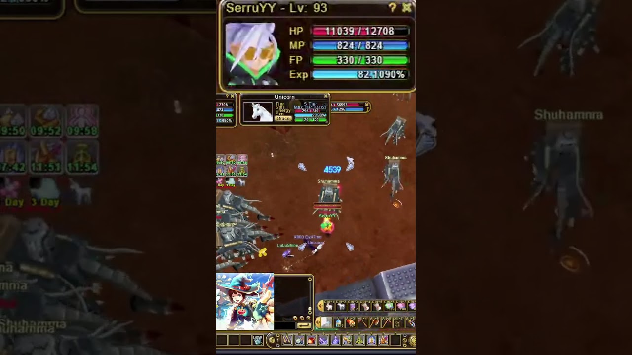 ⭐ FLYFF UNIVERSE RANGER 93 AOE FACETANK SHUHAMMA ⭐ 3-04-25 #FLYFF #FLYFFUNIVERSE