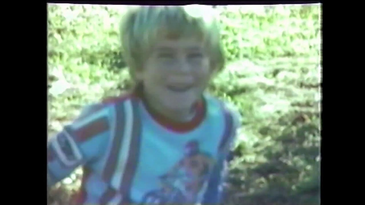 Life in the 80's - kids having fun.