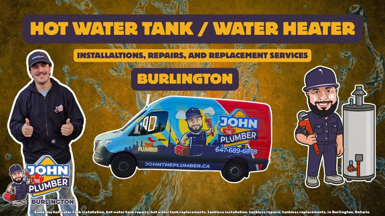 Burlington Water Heater & Hot Water Tank Pros 🔧🚿 | Repair • Installation • Replacement • Tankless