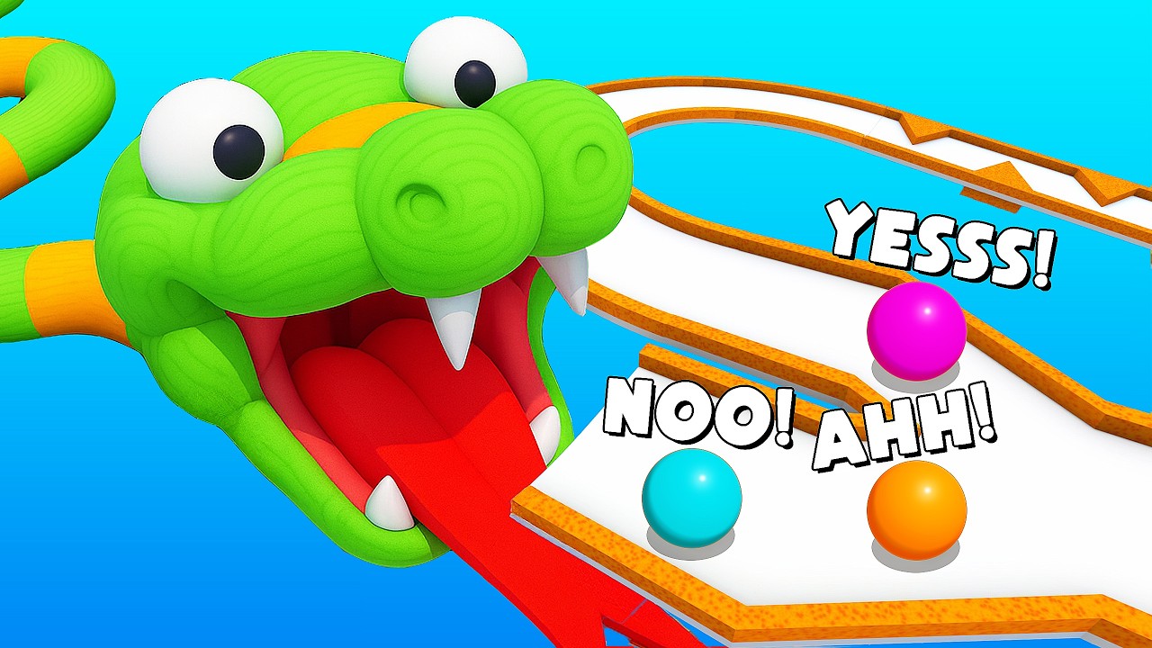 Гонка SNAKE MARBLE уничтожает 99,99% шариков! — Marble World