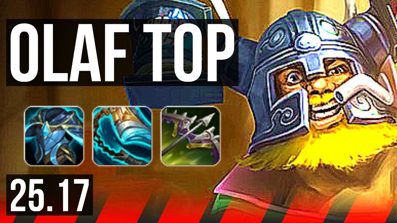 OLAF vs VLADIMIR (TOP) | 2200+ games, 4k comeback | KR Diamond | 25.17