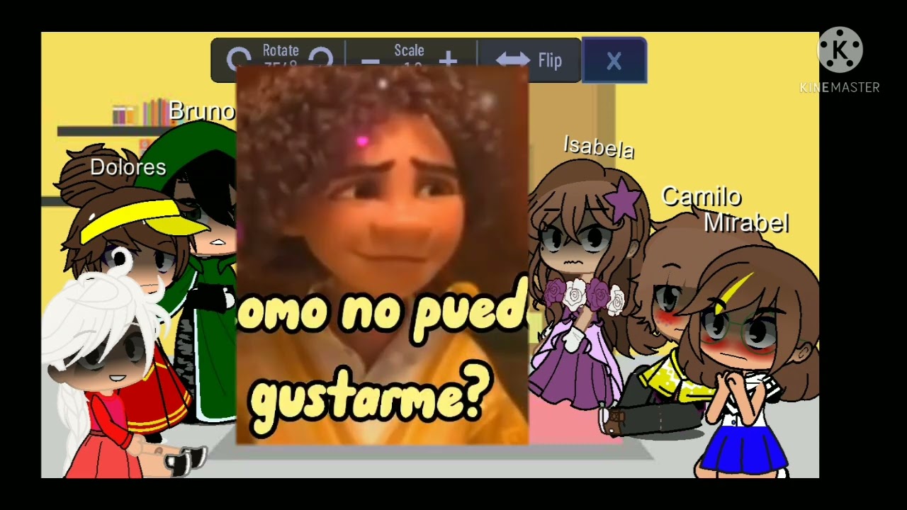reacciónando a encanto.                         ship Camilo y mirabel