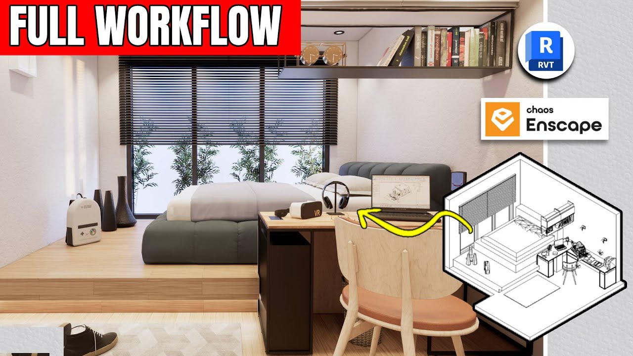 Revit + Enscape Guide: Professional Interior Rendering from Start to Finish
