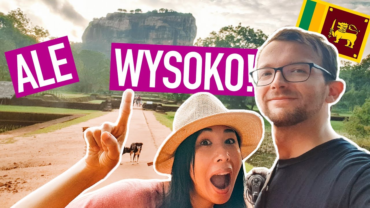 Nie wchodź tu z lękiem wysokości - Wspinaczka na Sigiriya Rock na Sri Lance