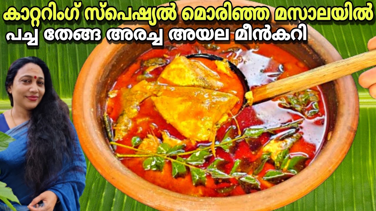 എന്താ രുചി മൊരിച്ച മസാലയിൽ പച്ച തേങ്ങ അരച്ച പെർഫെക്ട് മീൻ കറി | Fish Curry Recipe In Malayalam
