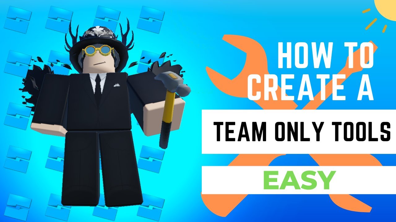 Как создать инструменты, доступные только для команды, в Roblox Studio