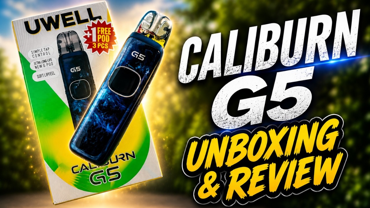 Uwell Caliburn G5 Review & Unboxing | Best Pod Vape of 2026?