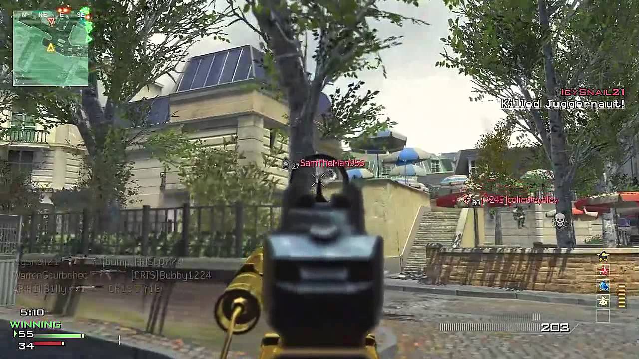 MW3 - P90 M.O.A.B | Resistance Kill Confirmed (Modern Warfare 3)
