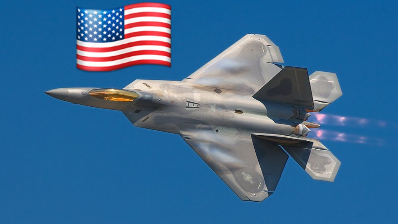 Demo of Most Feared Fighter Jet in the World USAF F22 Raptor