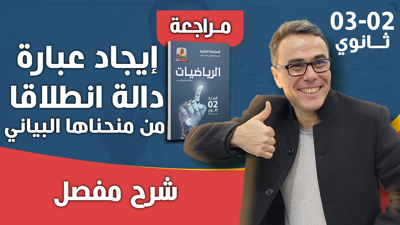 إيجاد عبارة دالة انطلاقا من منحناها البياني للثانية و الثالثة ثانوي