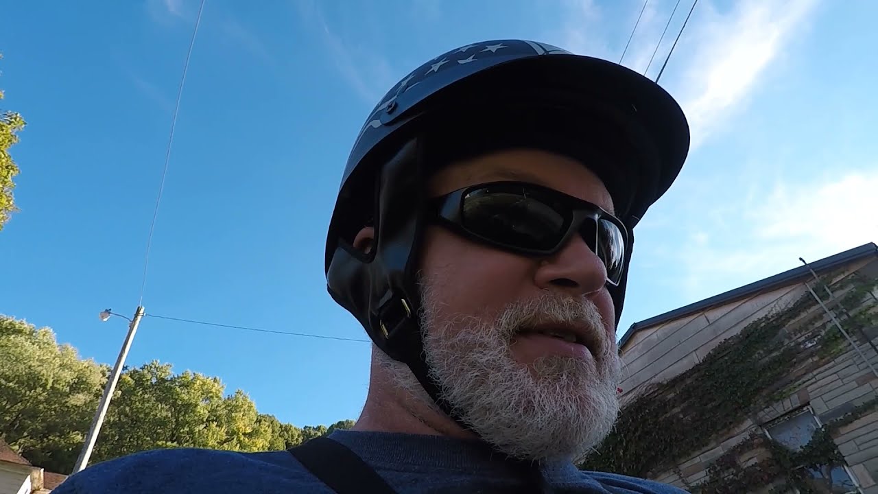 Friday Evening Ride On The Striped Kymco Agility 50