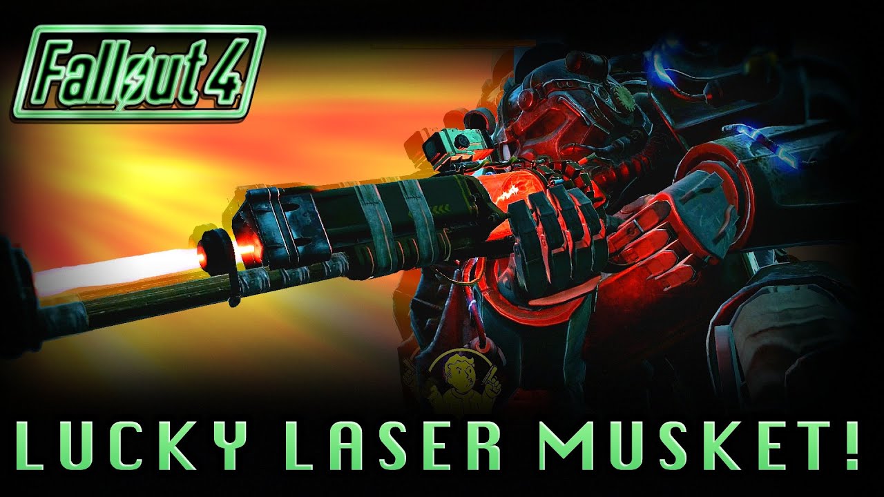 Fallout 4 | Lucky Laser Musket! | Most Powerful Sniper In the Game?
