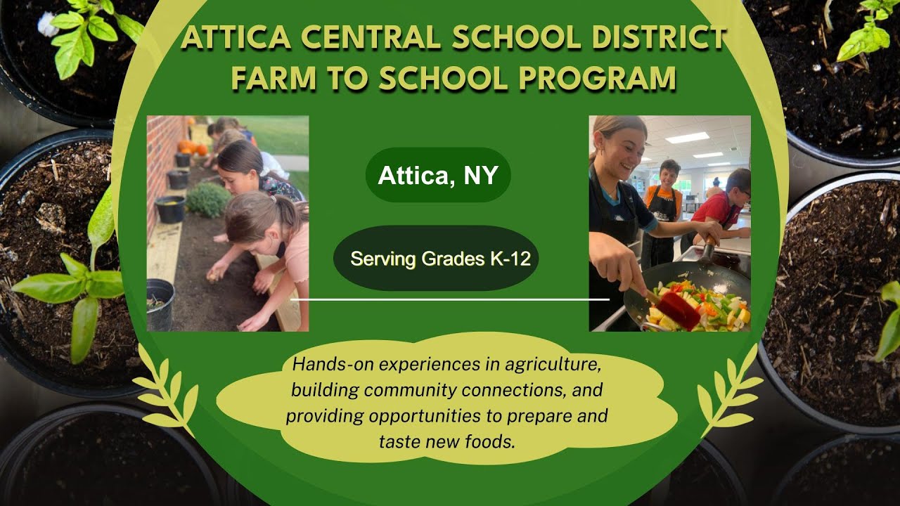 School-Based Garden to Cafeteria Programming  - 10/29/25
