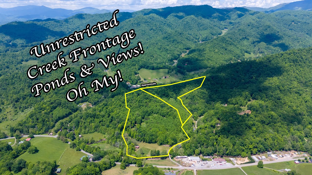 (SOLD) Sheets Farm Rd | NO RESTRICTIONS! | 27 +/- Acres! | Creek frontage, Views, & Ponds Oh MY!