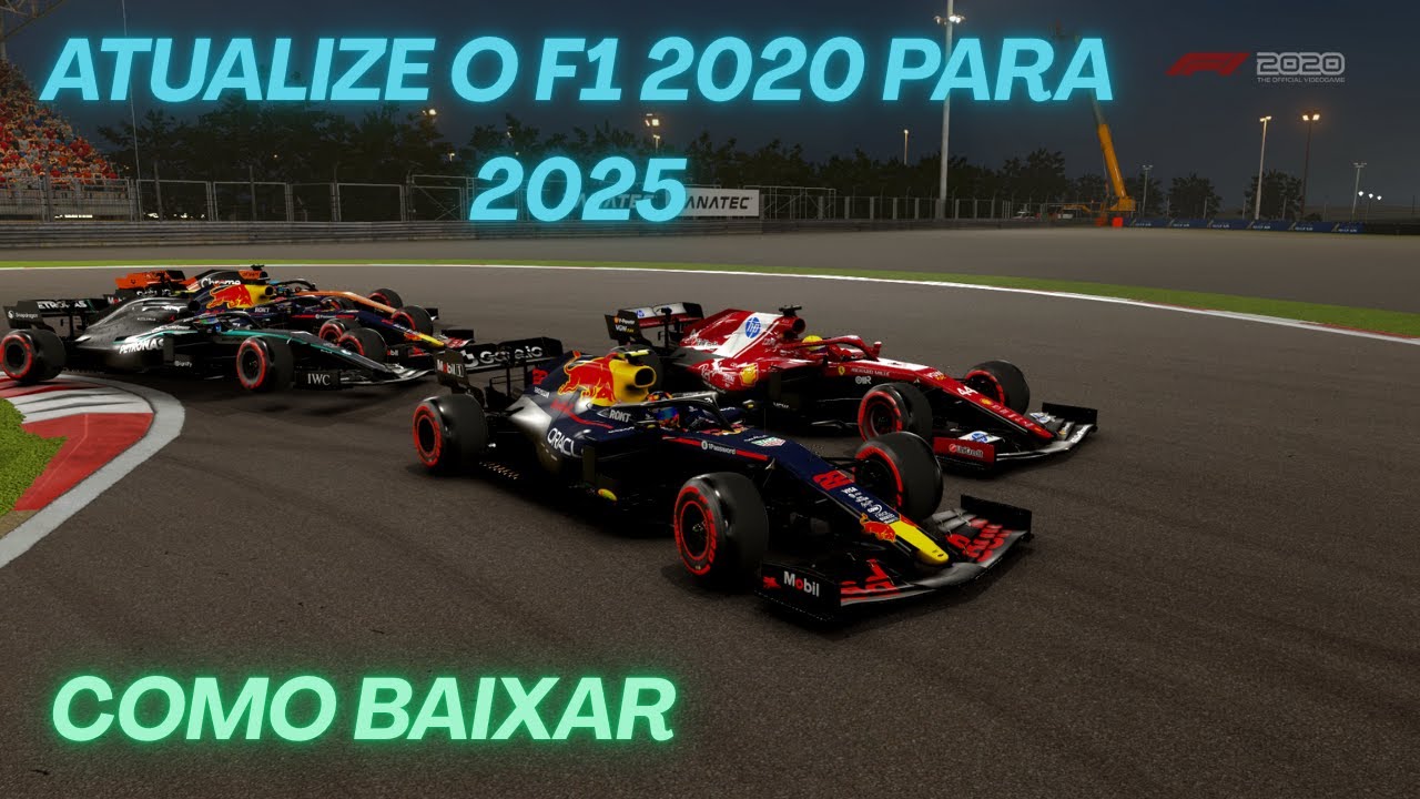 🔥ATUALIZE O F1 2020 PARA 2025 — Passo a passo fácil e rápido!🔥