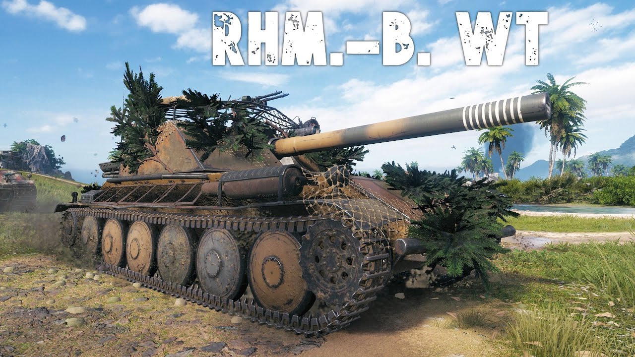 World of Tanks Rhm.-Borsig Waffentr&auml;ger - Power Of German Tier 8 TD.