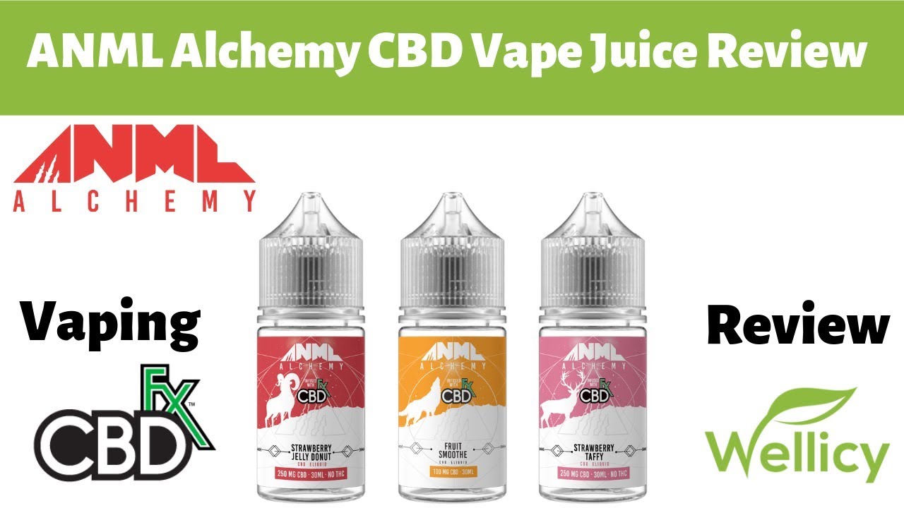 ANML Alchemy CBD Vape Juice Review