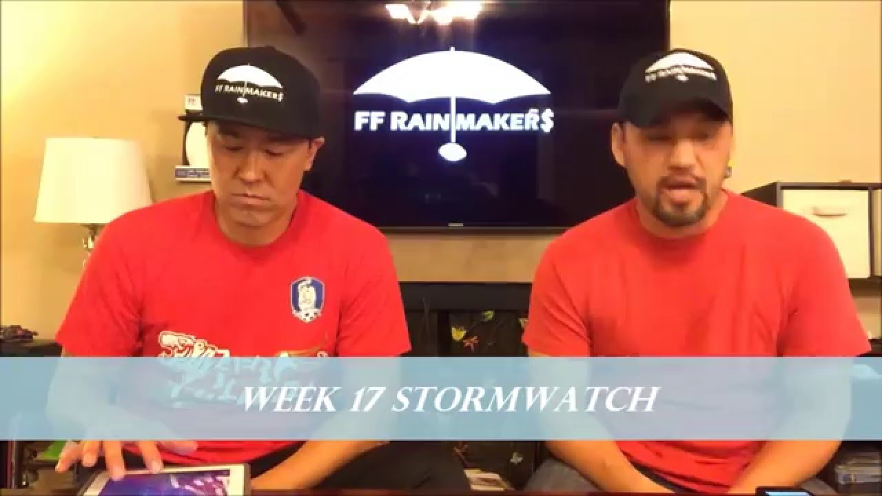 FanDuel & DraftKings NFL Week 17 Strategy