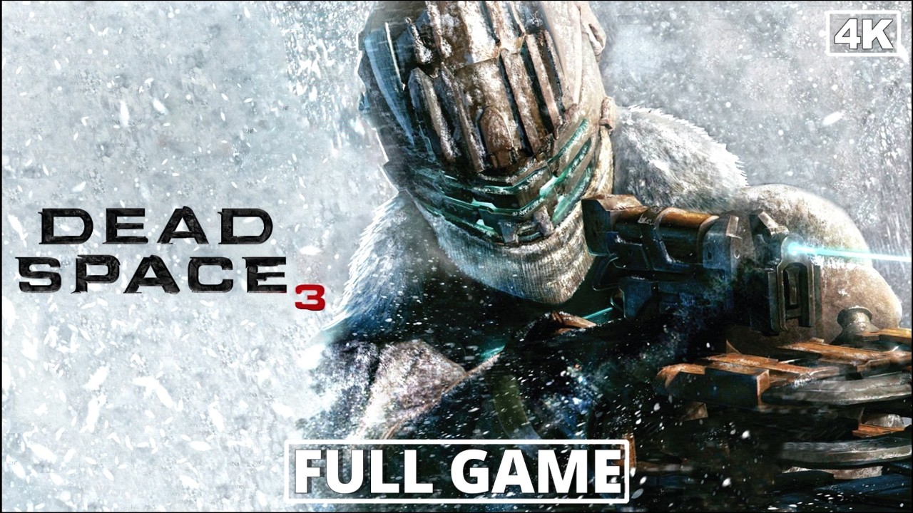DEAD SPACE 3 Gameplay Walkthrough FULL GAME [4K 60FPS PC ULTRA] - No Commentary