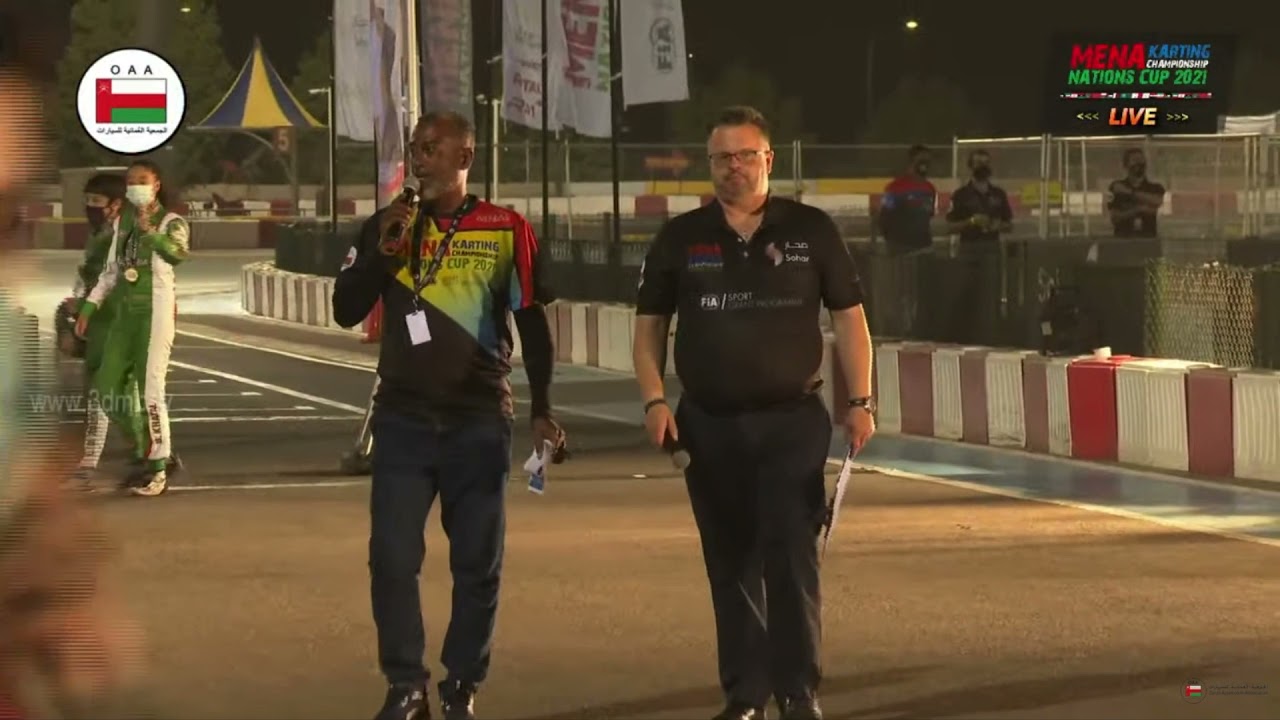 LEO ROBINSON - MENA Karting Championship Nations Cup 2021