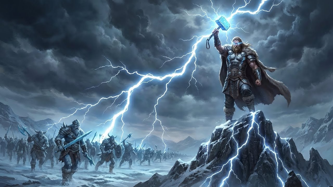 THUNDER GOD ⚡ Epic Orchestral Metal | Norse Mythology Battle Music