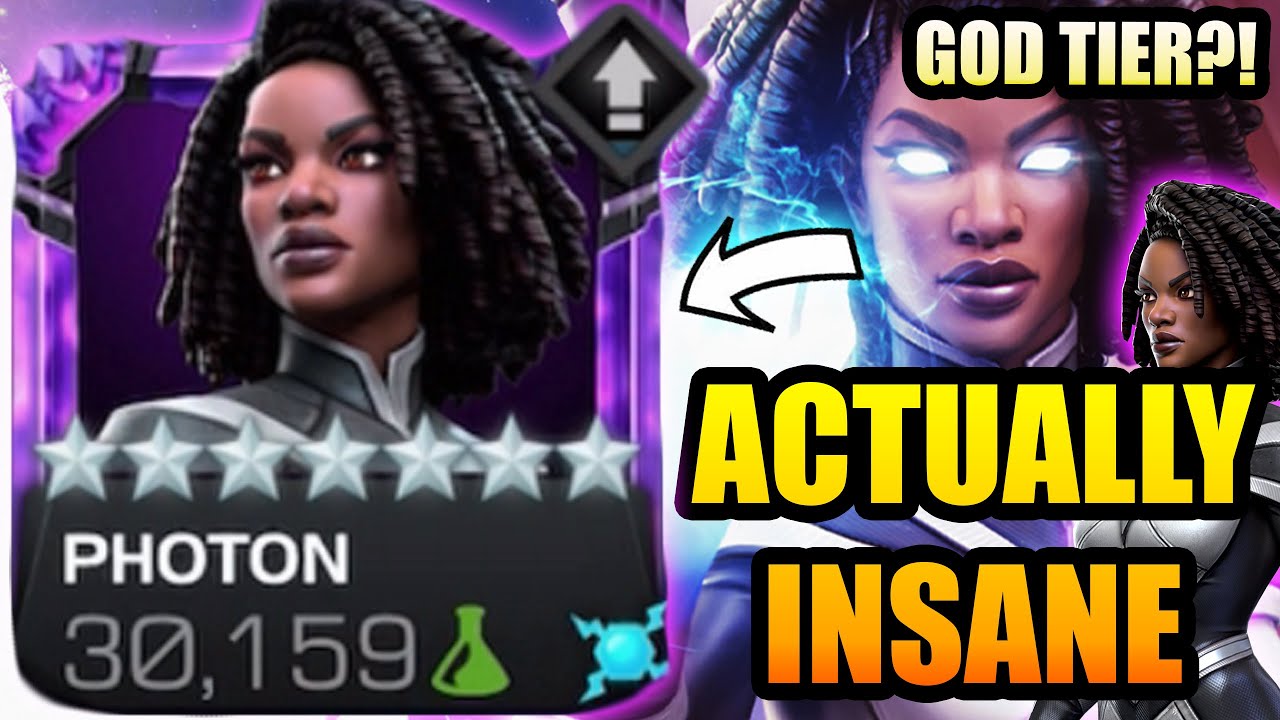 INSANE GOD TIER POTENTIAL - 7 Star Photon First Look Gameplay - Marvel Contest of Champions
