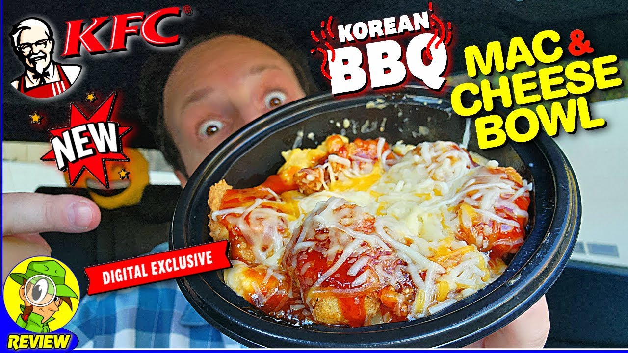 KFC® Korean BBQ Mac & Cheese Bowl Review 👴🇰🇷🧀🍜 Peep THIS Out! 🕵️‍♂️