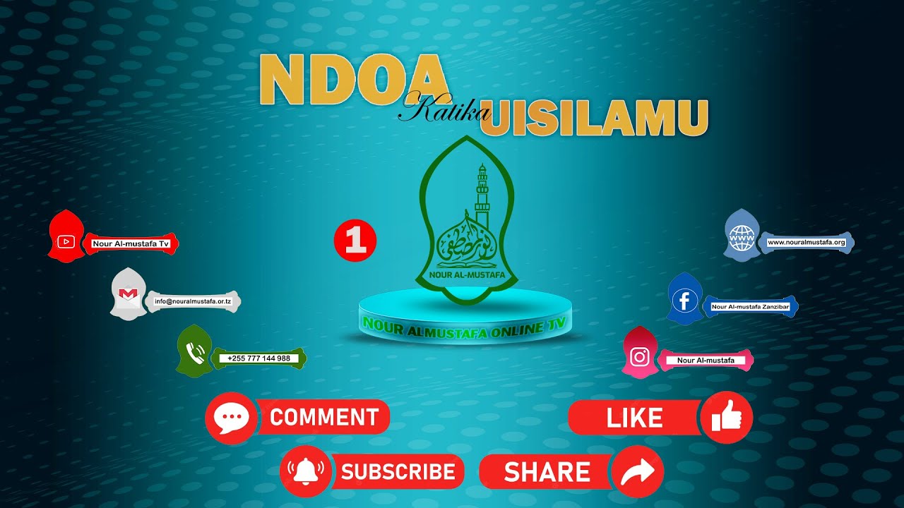 #LIVE🔴 : NDOA KATIKA UISLAM   :   USTADH KHAMIS AHMADA  { MADA MLANGO WA NDOA }