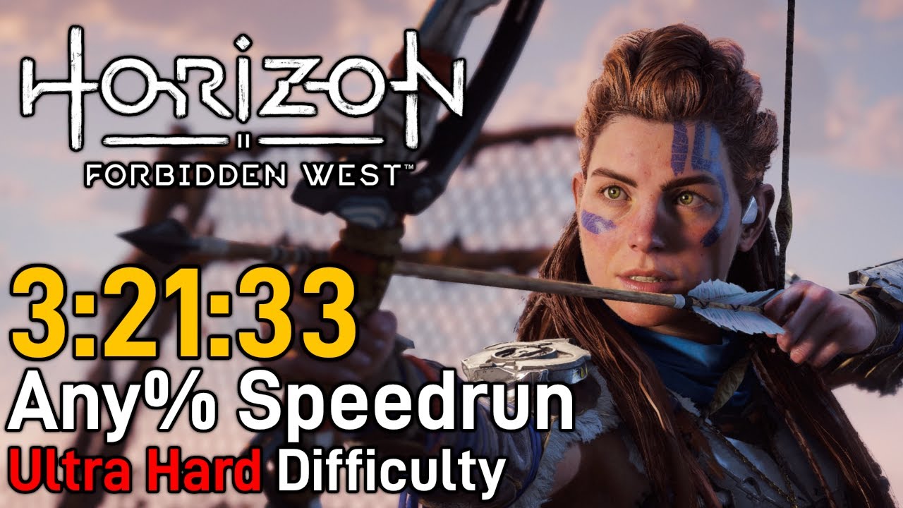 Horizon Forbidden West Speedrun - Any% Ultra Hard in 3:21:33 (Former WR)