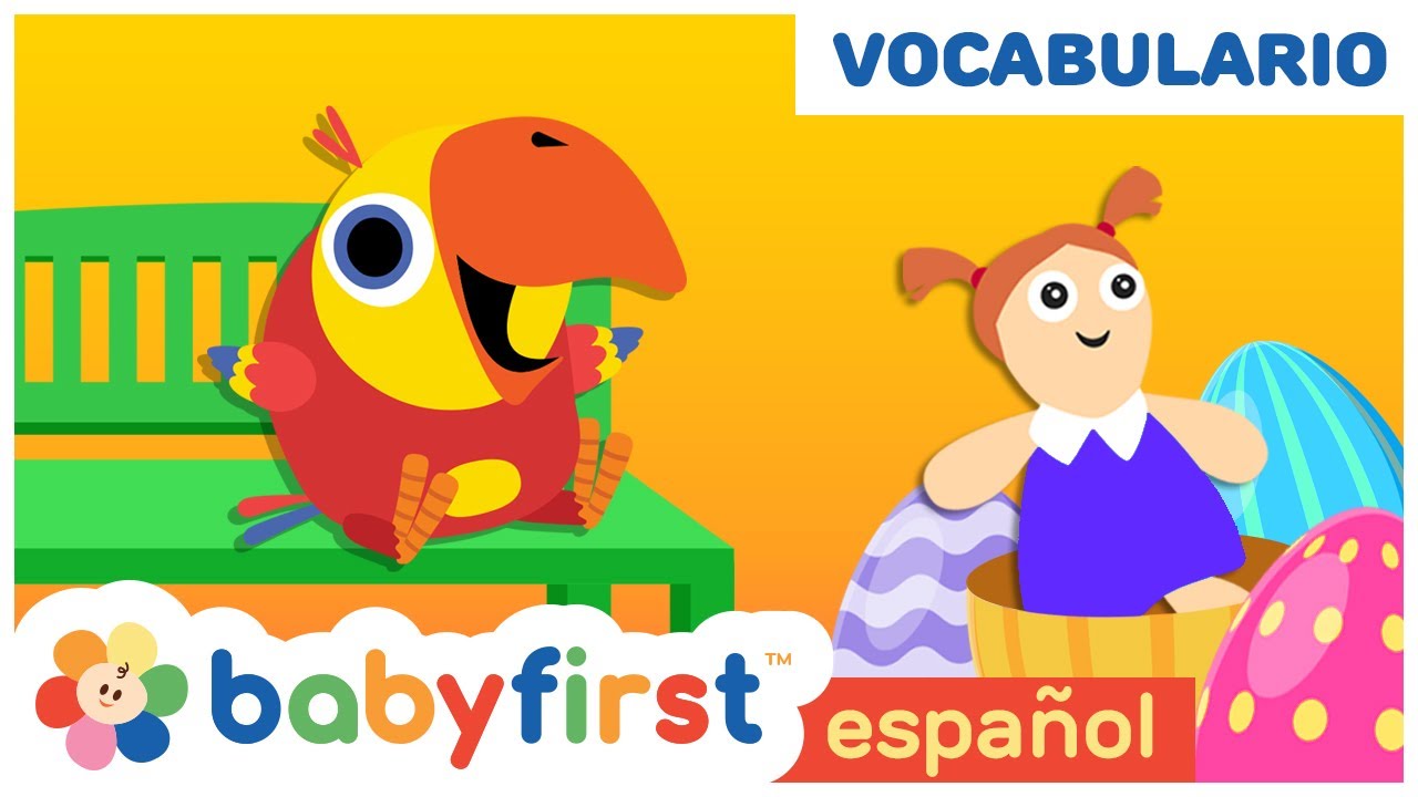 Palabras Nuevas Cada Día | Larry el Loro Enseña Vocabulario Divertido en Español | BabyFirst