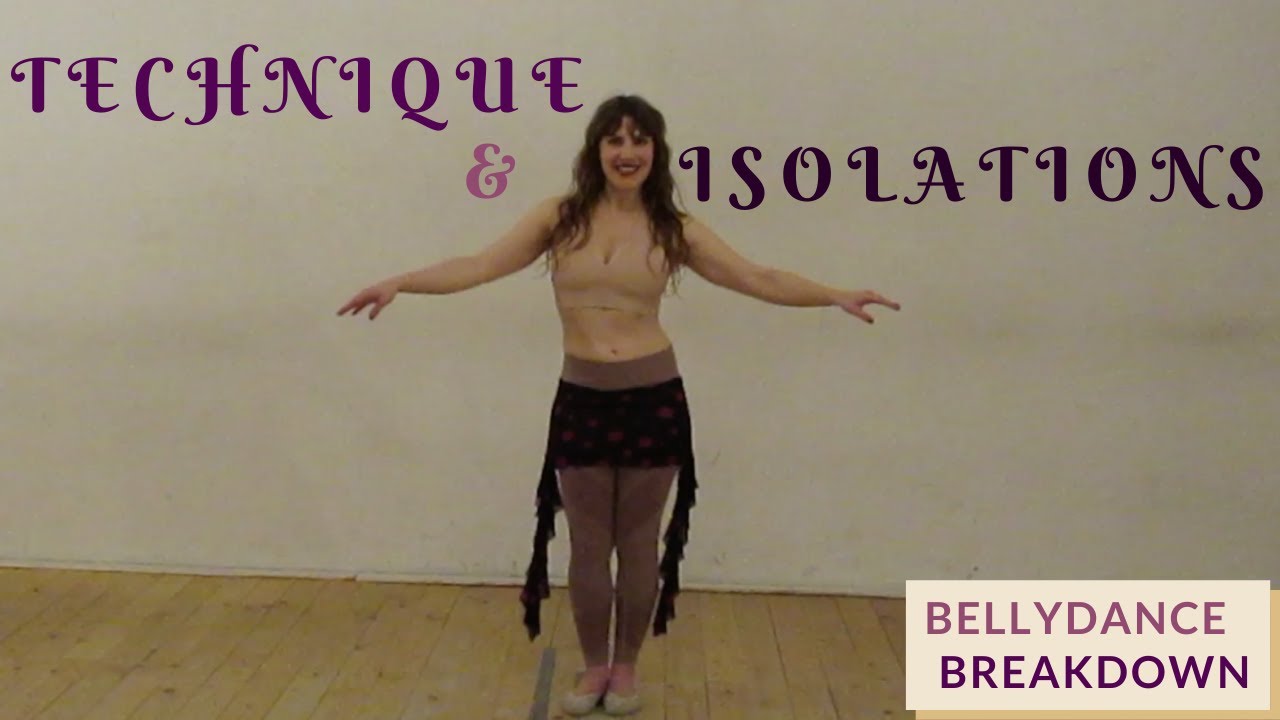 Bellydance workout: Technique and Isolation warmup routine