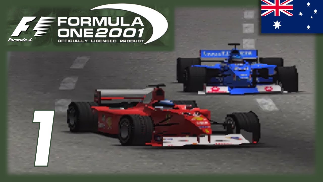 Formula One 2001 (PS2) - #1 - Australia