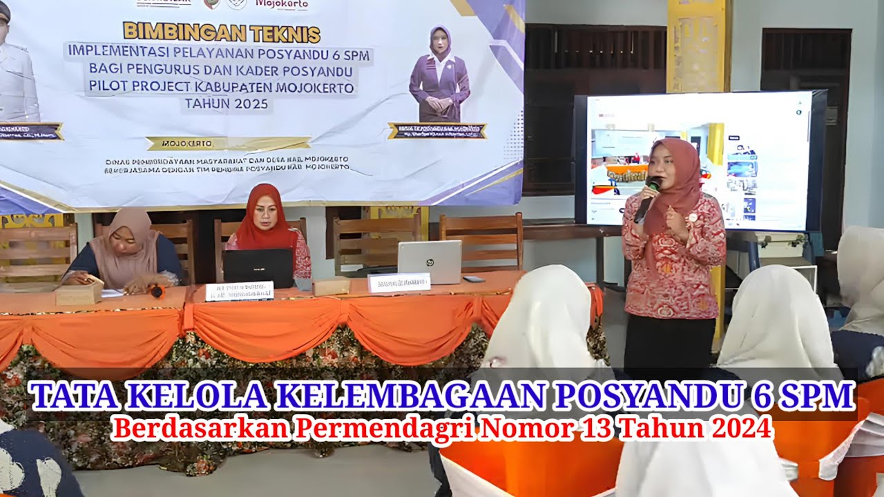 Tata Kelola Kelembagaan Posyandu 6 SPM Berdasarkan Permendagri Nomor 13 Tahun 2024