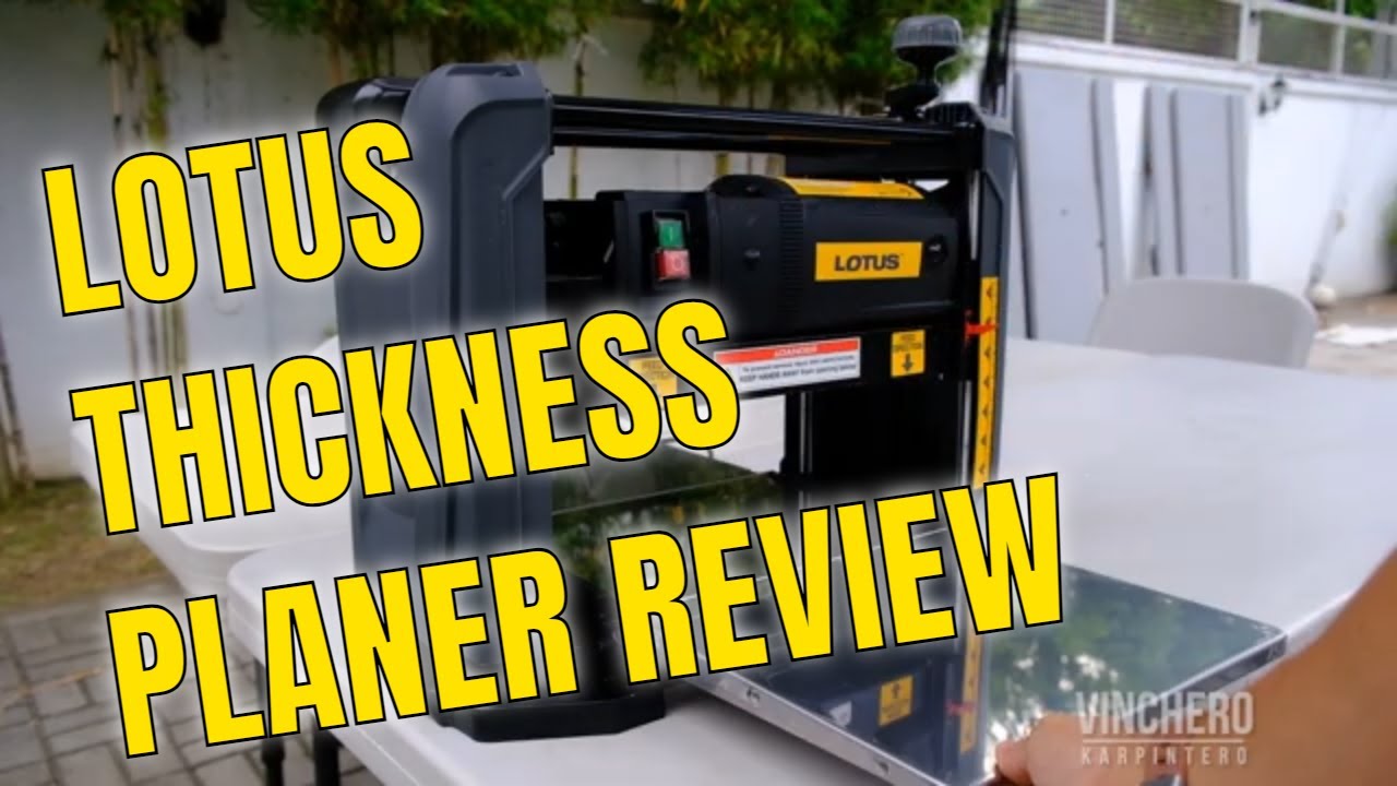 Lotus Thickness Planer Review / Local Brand in the Philippines