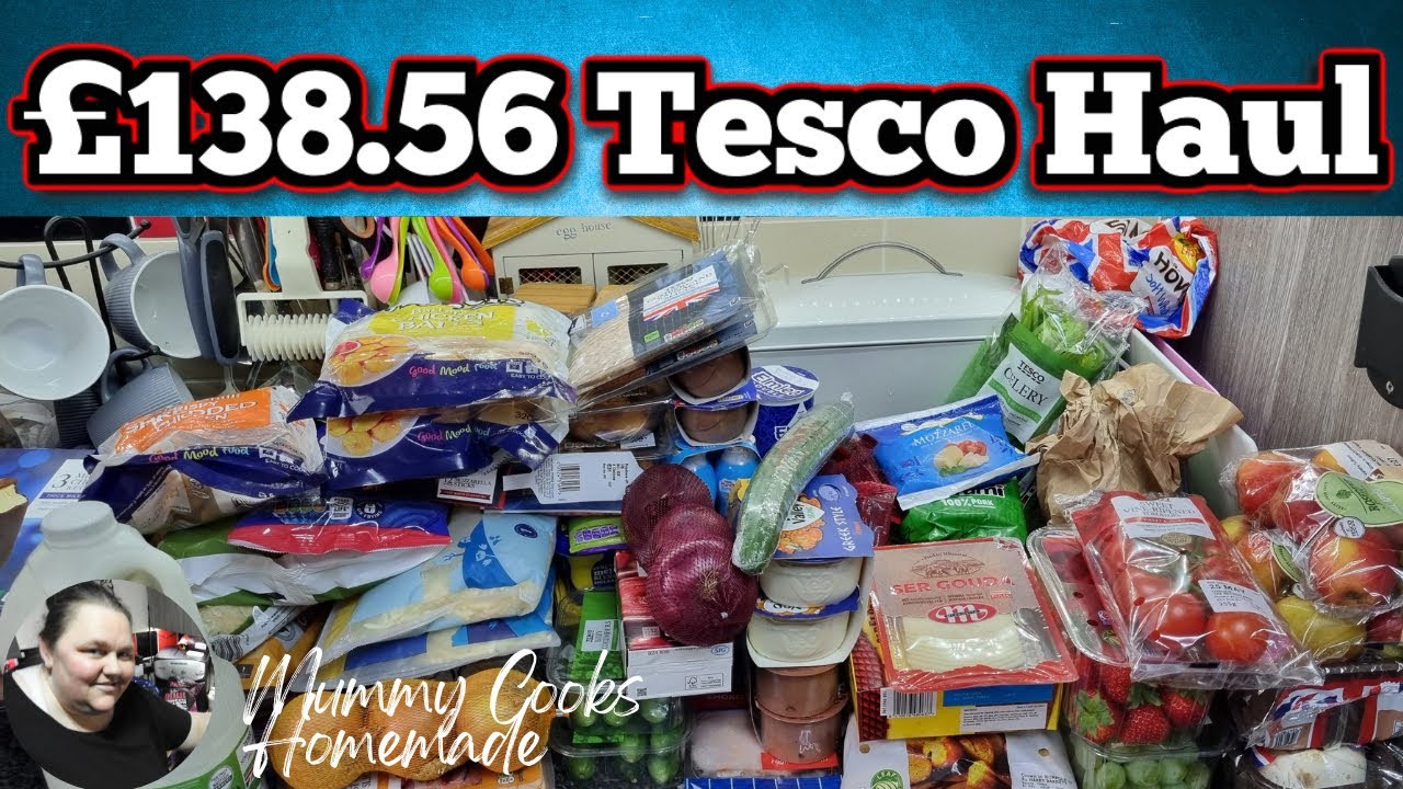 &pound;138.56 Tesco Haul With Price May 2025