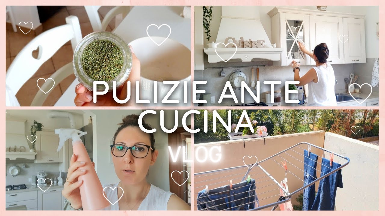 🌸 Vlog | PULIZIA DELLE ANTE DELLA CUCINA con un prodotto super utile!! 🌸