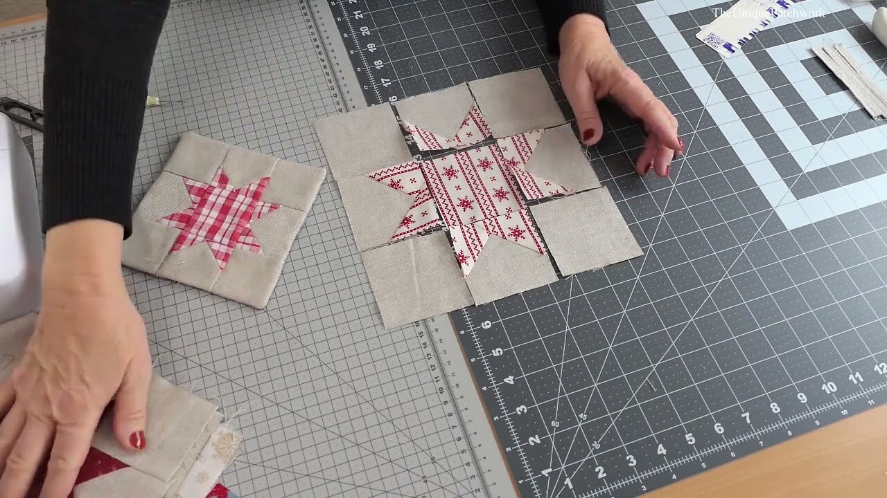 no 135 Patchwork easy star- Ich kann nicht aufhören , sie zu nähen