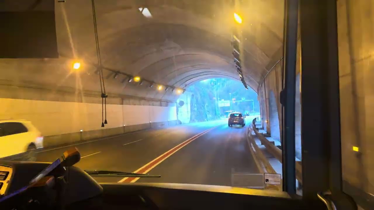 Bus Ride Through Tunel de Sant Antoni, Andorra 19/12/25