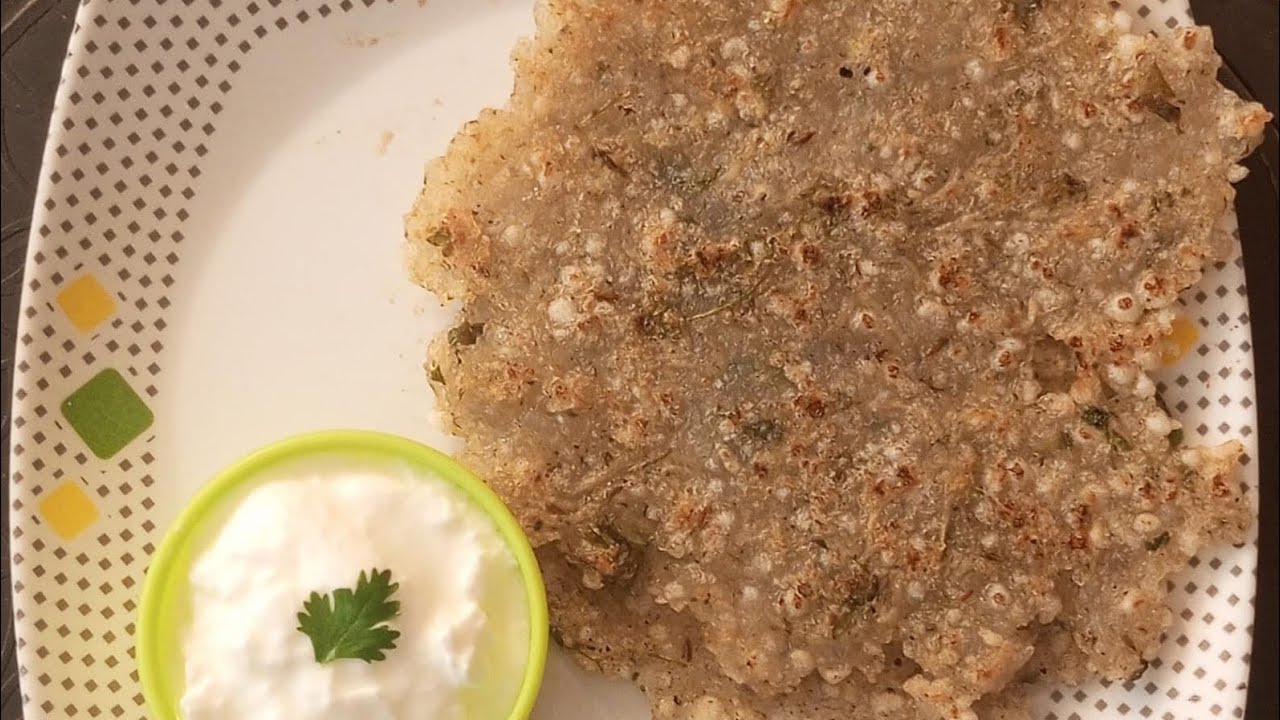 साबुदाणा थालीपीठ