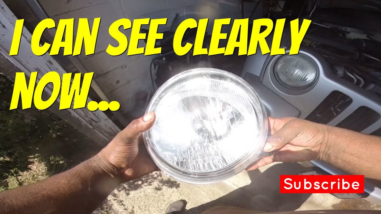 Jeep Liberty Headlight Lens Replacement & LED Bulb Upgrade